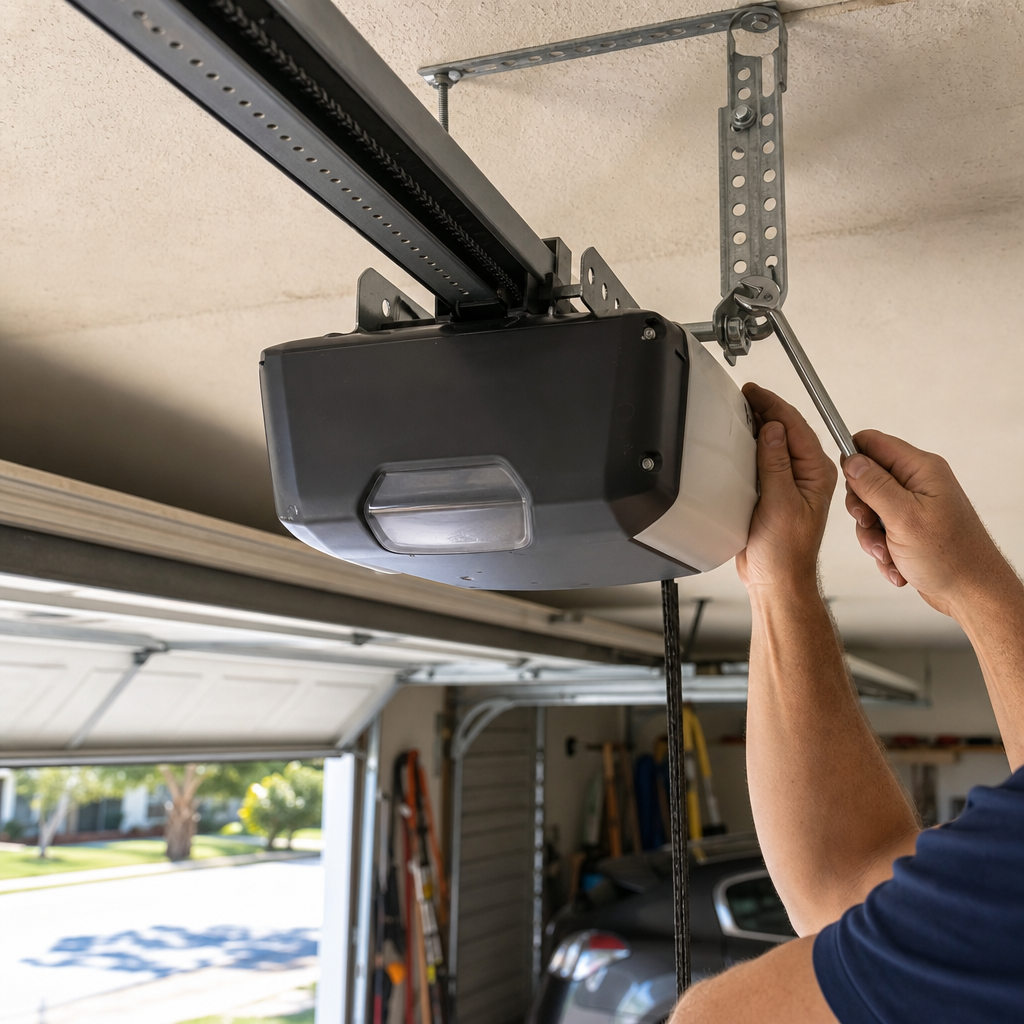 Garage door opener repair service